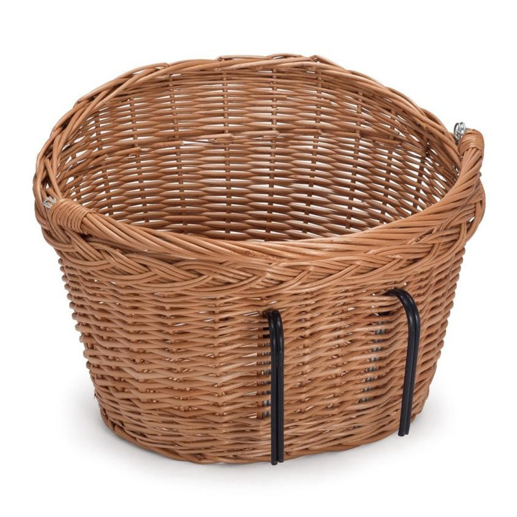 Bay Isle Home Bike Wicker Basket Wayfair.co.uk